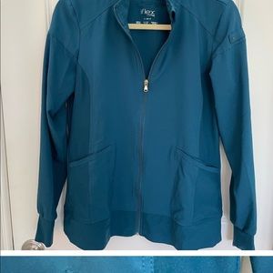 Reserved scrub jacket